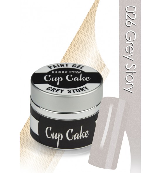 Chiodo Pro  Żel linia cup cake grey story 026