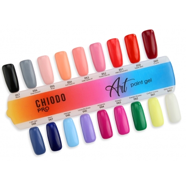 CHIODO PRO wzornik Art Paint Gel