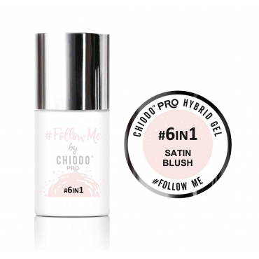 Follow Me by Chiodo PRO SATIN BLUSH BASE 6 IN 1 6ml